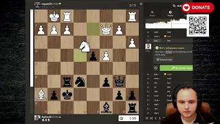 Бліц по фану на chess.com 3+0 5+0 #шахи