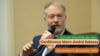 Conférence de Marc-André Selosse "Les sols dans le cycle de l'eau" - JMS 2023