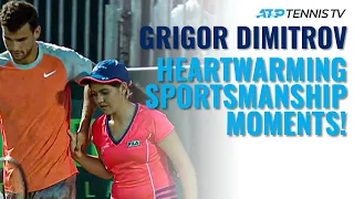 Six Heartwarming Grigor Dimitrov Tennis Sportsmanship Moments 🥰