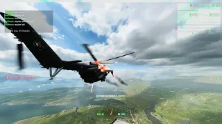 Battlefield 2042 Helicopter Gameplay | Conquest 128 Player