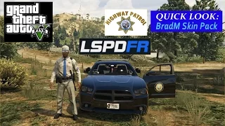 Grand Theft Auto V / LSPDFR- [QUICK LOOK]-[BradM Trooper Skin Pack]