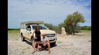 Crossing Central Kalahari Botswana 2019