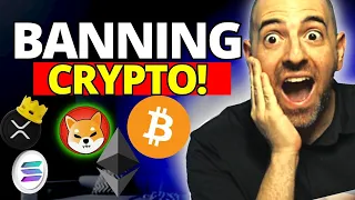 SHIBA INU HOLDERS URGENT WARNING! THEY ARE BANNING CRYPTO!!! WHAT DOES THIS MEAN FOR YOU MONEY?