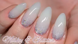 Milky & Glitter Nails ♥ | Nailtrend '22 | Danana