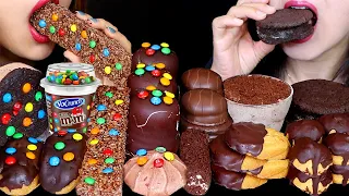 ASMR M&M'S GIANT CHOCOLATE MARSHMALLOWS, ICE CREAM SANDWICH, CHOCOLATE CREAM PUFFS, TIRAMISU CAKE 먹방