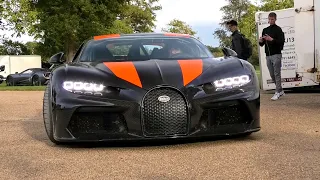 The BEAST, $4Million Bugatti CHIRON SUPER SPORT Startup, sound and driving!