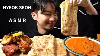 인도 먹방 쫄깃한 난 미친 버터 치킨와 탄두리 치킨 리얼먹방 INDIA NAAN TANDOORI CHICKEN EATING SHOW REAL SOUND ASMR MUKBANG