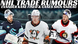 NHL Trade Rumours - Sens, Kraken, Red Wings, Zegras Trade? Canes Sign Nadeau & East WC Race