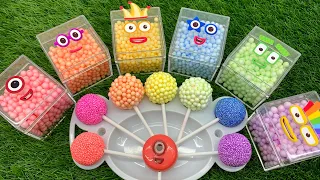 Numberblocks - Numberblocks With Rainbow Lollipop Candy ASMR
