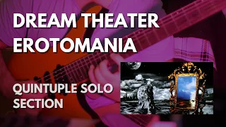 Dream Theater - Erotomania Quintuplets | Guitar Solo Practice