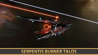 EVE ONLINE: SERPENTIS BURNER X3 TALOS [IKITURSA]