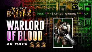 20 Warlord of Blood Maps - Project Diablo 2 (PD2)
