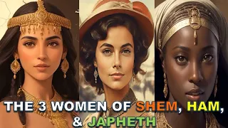 MATRIARCH OF HUMANITY, THE 3 WOMEN OF SHEM, HAM, & JAPHETH, NOAH'S DAUGHTER IN LAW AFTER THE FLOOD!