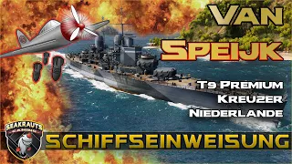 VAN SPEIJK - Review [T9 CA] Tulpenbomber oder Airstrikemonster?! - World of Warships