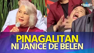 Tessie Tomas, pinagalitan ni Janice de Belen sa Dirty Linen