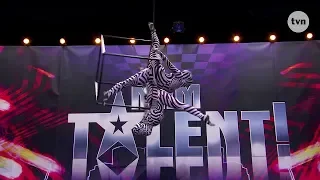 Mam Talent 2019: Daria i Aleksandra z popisem akrobatyki powietrznej