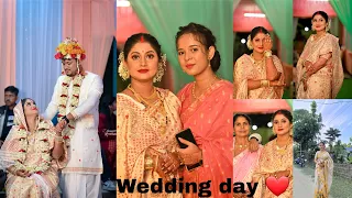 My cousin's wedding || Assamese wedding vlog || Bhaswati das ♡
