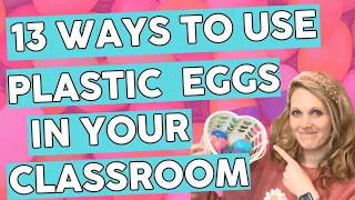 Easter Eggs I 13 Ways to Use Them in your 1st or 2nd Grade Classroom!