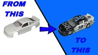 How to make a custom NASCAR diecast in 2022 using water slide decals