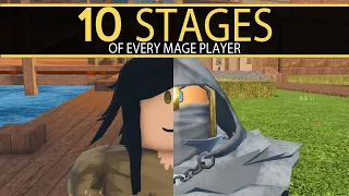 10 Stages Of a Mage Player | Arcane Odyssey