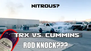 TRX VS. CUMMINS TUG OF WAR *IT BLEW UP!!* BLACK MARKET PERFORMANCE