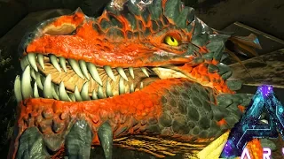 ROCK DRAKE HUNTING! WORST BIO-LUMINESCENT AREA FAILS EVER! (8) - Ark Aberration Gameplay