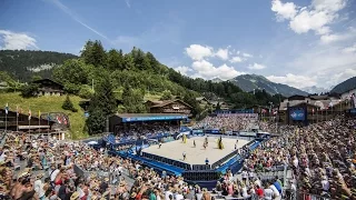 Probably the most scenic skyball serve you have ever seen