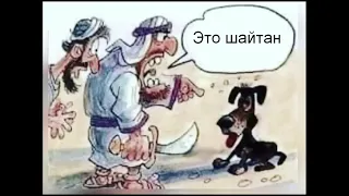 Черная собака это шайтан