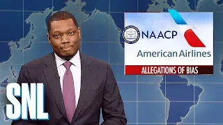 Weekend Update on American Airlines' Racial Bias - SNL