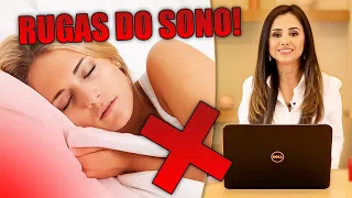 RUGAS DO SONO: ELAS PODEM TE FAZER ENVELHECER? COMO EVITAR AS RUGAS VERTICAIS?