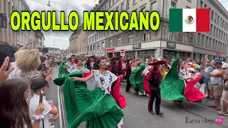 🌎 MÉXICO 🇲🇽 DESFILA CON ORGULLO POR LAS CALLES DE SUIZA 🇨🇭😍@raysaensuizavlogs