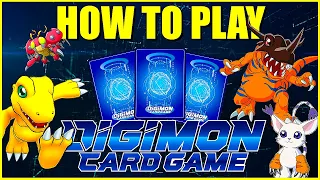 HOW TO PLAY DIGIMON CARD GAME (2020) FULL IN DEPTH TUTORIAL + CARD MECHANICS BREAKDOWN