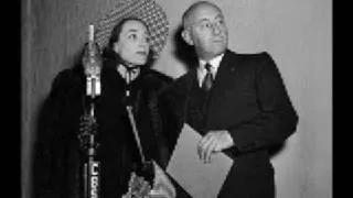 "Anna Christie" ~{Radio}~ Joan Crawford & Spencer Tracy ~ 1 of 5