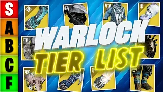 The Ultimate PvE Warlock Exotic Tier List! - Destiny 2