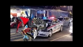 Motorcycle vs Cops / Police Vs Bikers 2017