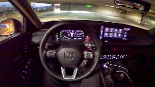 2023 Honda Accord Hybrid Touring - POV Night Drive & Final Thoughts