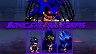 Mugen char Sonic.exe all forms by Suga saki r e Luan360 Gameplay PC