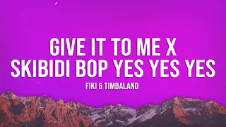 "Skibidi Toilet Giant" [TikTok Remix | Slowed] (Lyrics) | Give It To Me x Skibidi Bop Yes Yes Yes