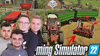 "SĄSIEDZI" #66[S1] 3 NOWE NABYTKI?😯Ile Już Mamy Plonów?🤔Koszenie & Prasowanie!🚜😍FS22 MP| MST🥰