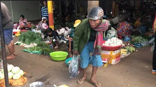 Having Lao Noodles and Go To Market in Ratanakiri, Cambodia/ Part 2