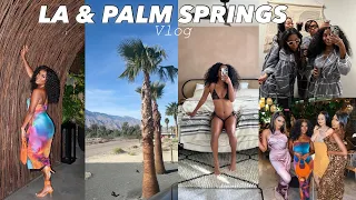 VLOG | LA & PALM SPRINGS, REVOLVE HAUL, DATE NIGHT!