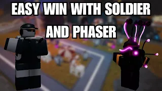 EASY TRIUMPH WITH SOLDIER AND PHASER│TOWER BATTLES│