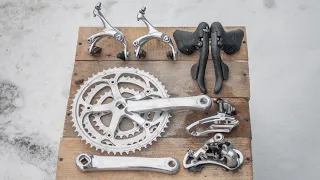 Campagnolo Mirage 3x9 Groupset - Deep Cleaning (ASMR)