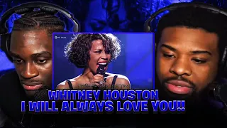 BabantheKidd FIRST TIME reacting to Whitney Houston - I Will Always Love You LIVE 1999! Best Quality