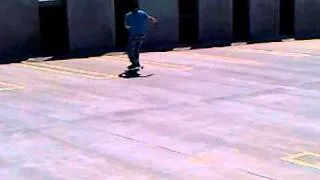 Funny Longboard Bail