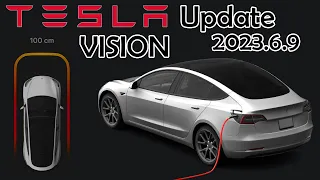 Tesla Vision Einparkhilfe Update 2023.6.9 | Tesla Model 3 Einparkhilfe im Test