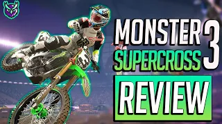 Monster Energy Supercross 3 Switch Re-Review-New patch with online modes