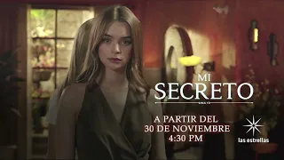 Mi Secreto - Eres Tu - Segunda Temporada a Partir del 30 De Noviembre 4:30 PM MEX @CanalEstrellas