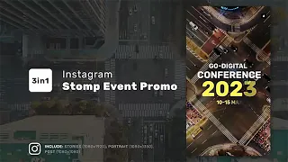 Instagram Stomp Event Promo ( After Effects Template )