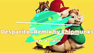 Despacito  8d Audio  {Alvin And The Chipmunks Cover}. Luis Fonsi, Daddy Yankee